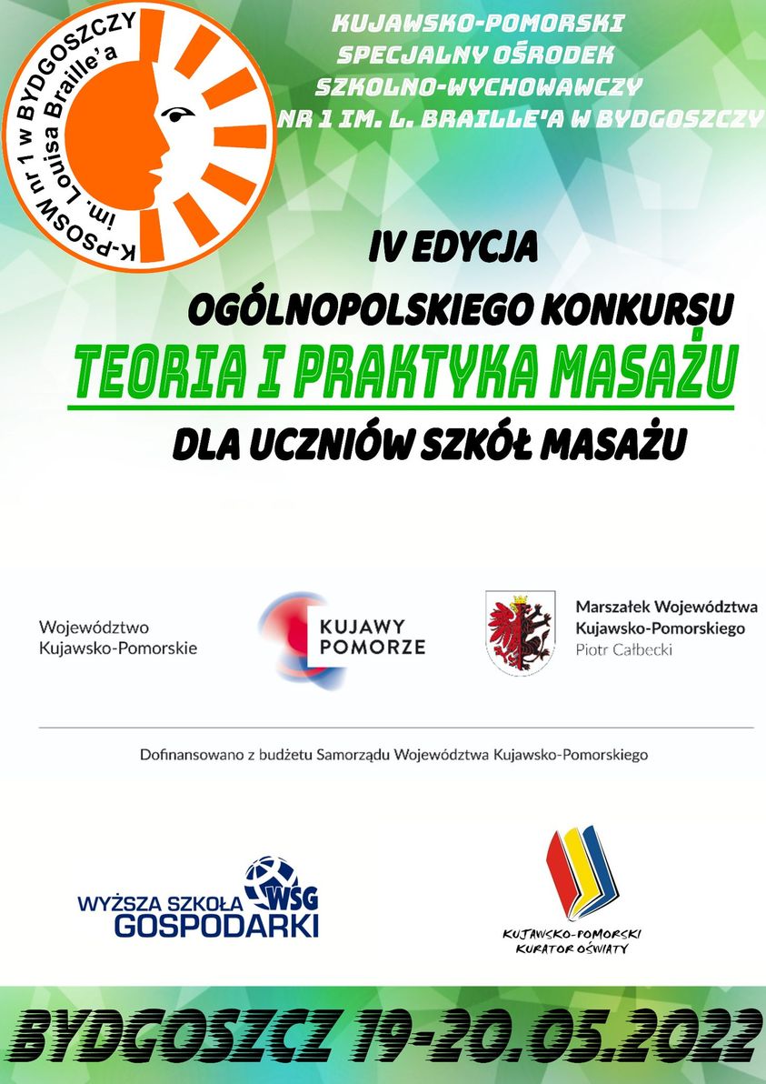Konkurs Teoria i praktyka masażu